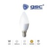 Bombilla Led Vela GSC E14 4w Luz Cálida