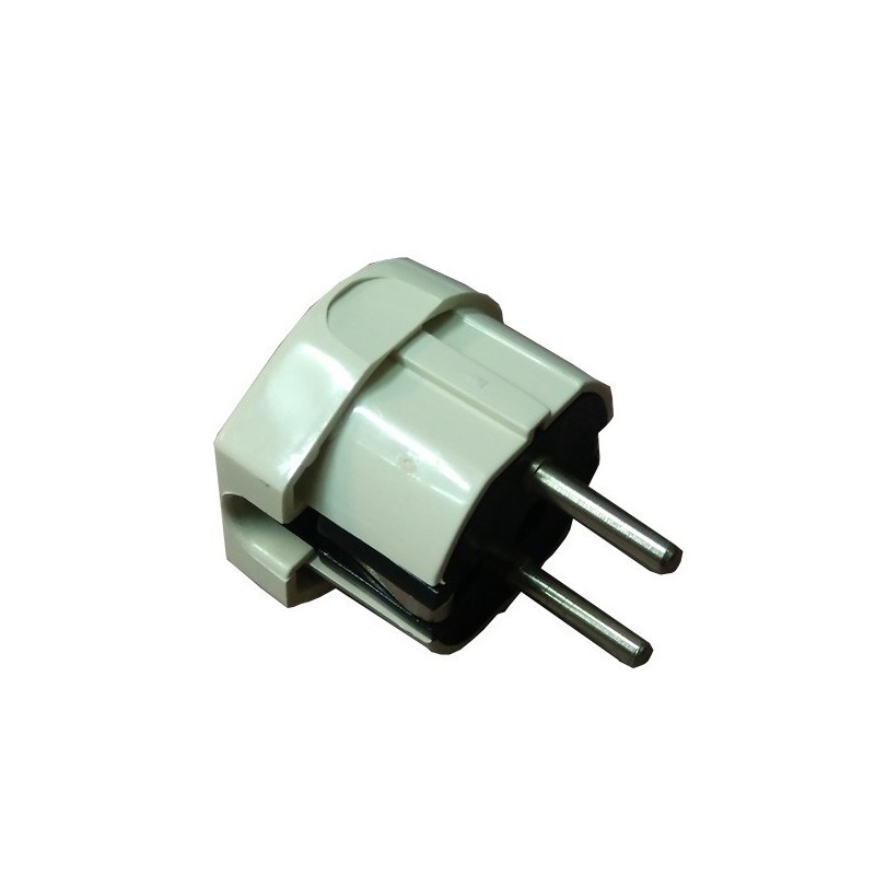 Clavija Bipolar 10/16A 250V Lateral