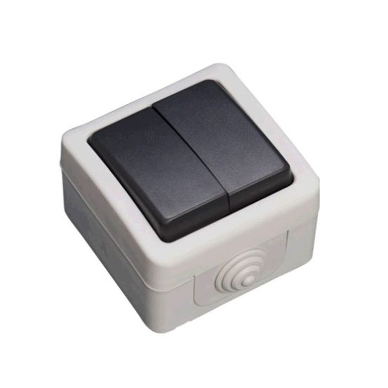 Doble Conmutador IP54
