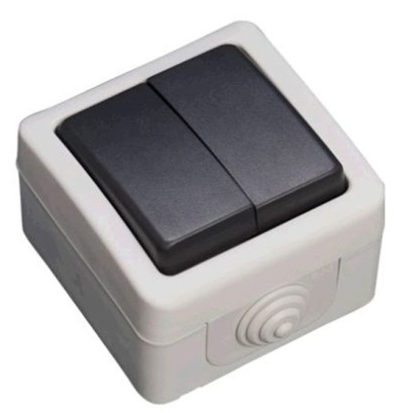 Doble Conmutador IP54