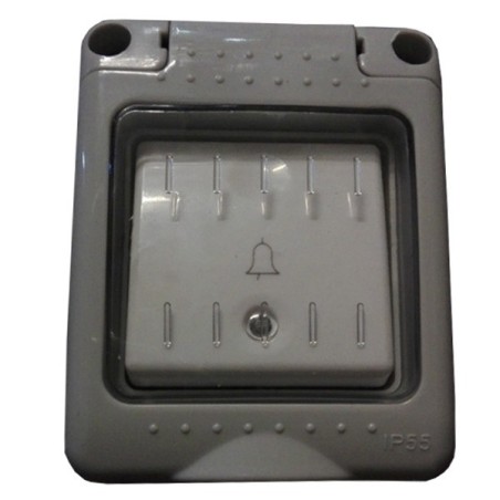 Pulsador Led IP55 con Tapa