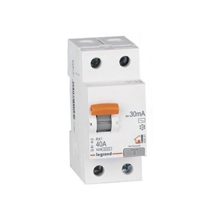 Interruptor diferencial Legrand RX3 2 Polos 40A 30mA AC