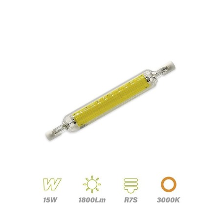 Lineal Led 118mm COB 15w 3000K 1800lm