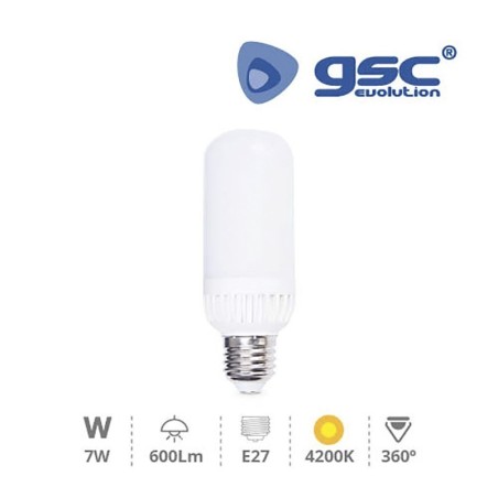 Bombilla Corn Light LED 7W Cerámica Luz día