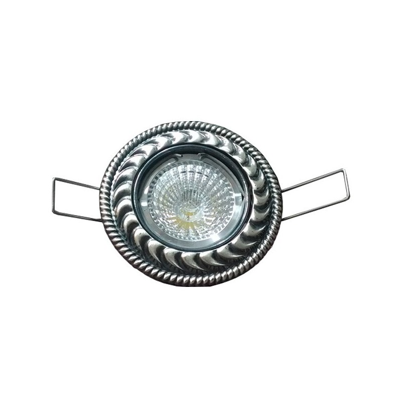 Aro Basculante Zamak Cenefa Plata