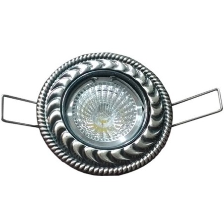 Aro Basculante Zamak Cenefa Plata