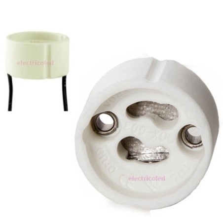 portalamparas-ceramico-gu10-25cm-teflon-electricoled