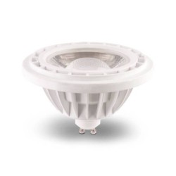 Bombilla LED AR111 10W GU10. Cálida