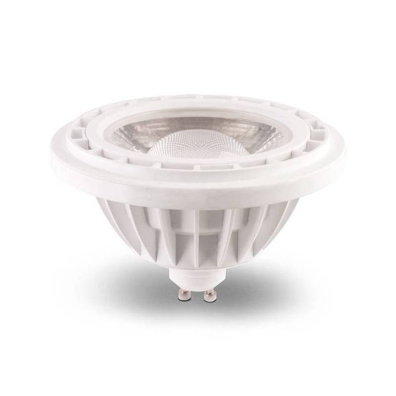 Bombilla LED AR111 10W GU10. Cálida