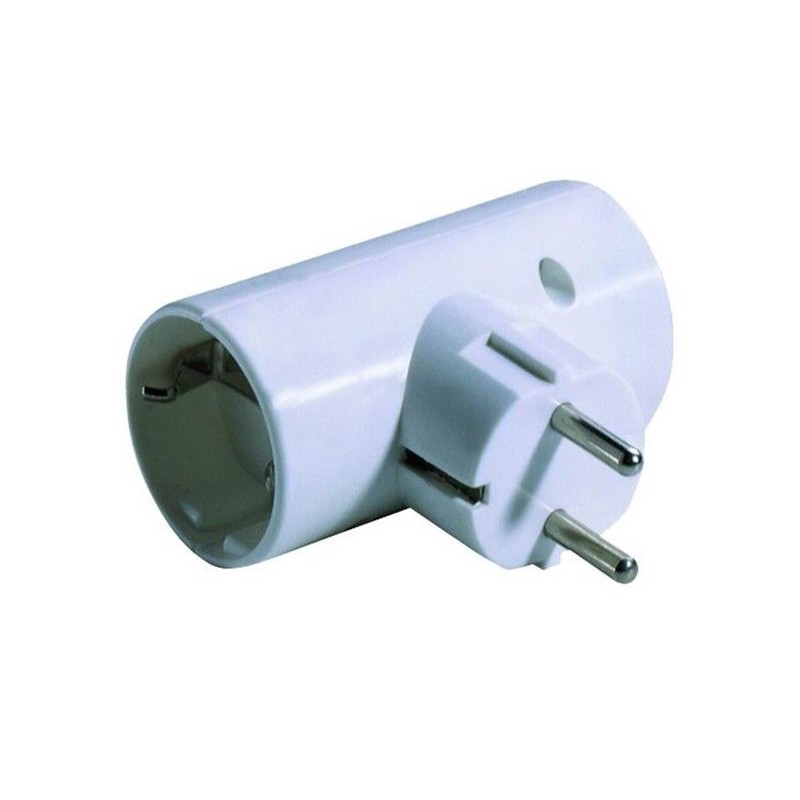 Adaptador Doble Schuko 250V Solera