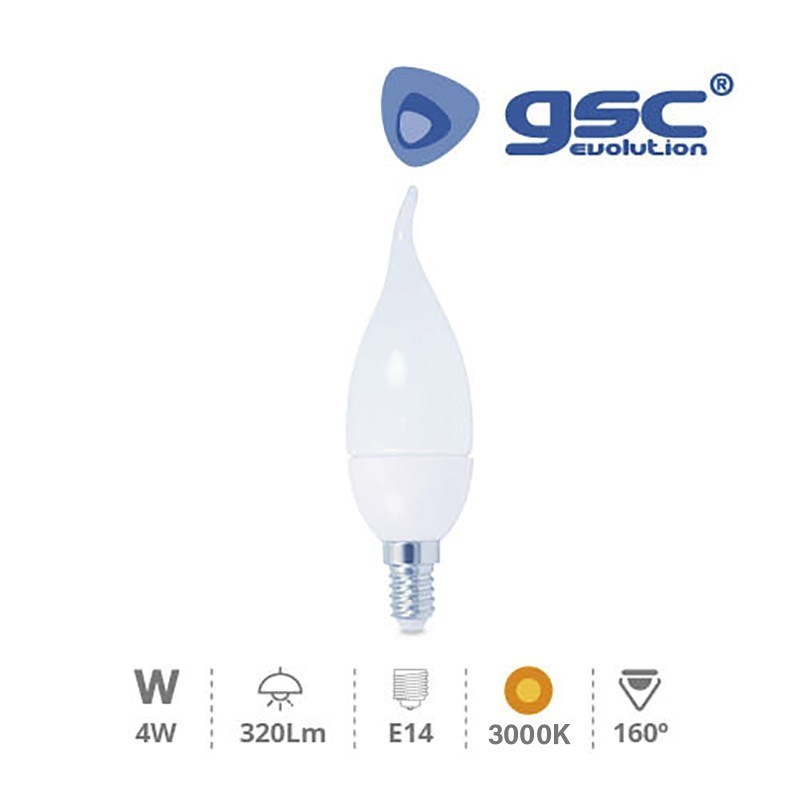 Led Fantasia E14 120º 4w 3000K