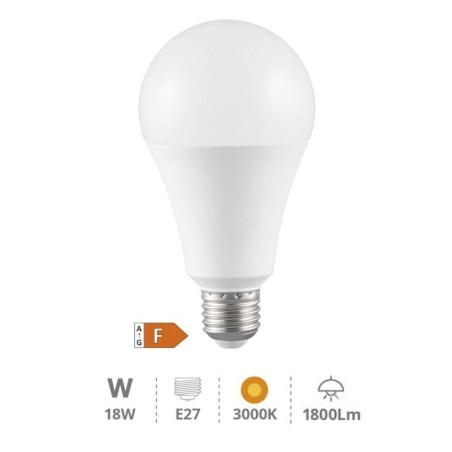 Standard LED 18w E27 1800Lm 3000K