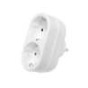 Clavija Doble Schuko Frontal