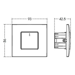 Automático de Escalera ORBIS OB200001 PULSAMAT 2
