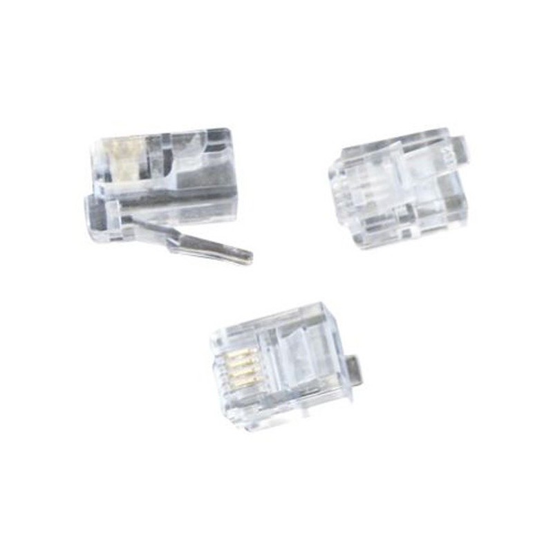 Conector 6P/4C RJ11
