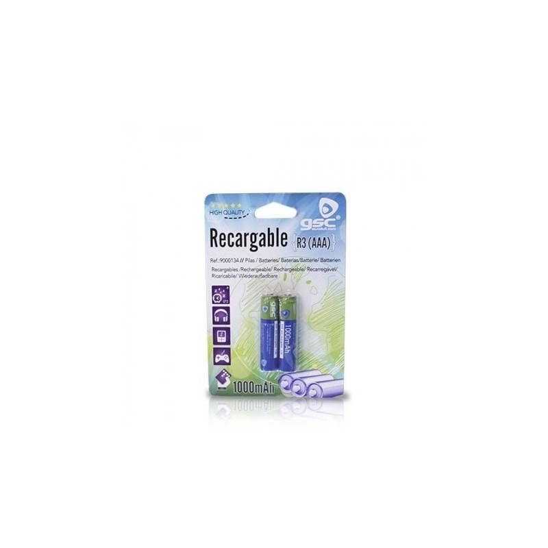 Pack 4 Pilas AAA 700 mAh Philips