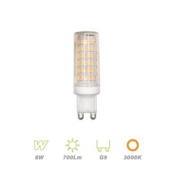 Bombilla Led G9 8w 700lm 3000K