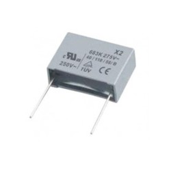 Condensador Led parpadeo y luz residual