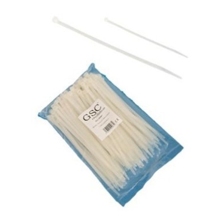 Pack 100 ud. Bridas Natural 200x4.8mm