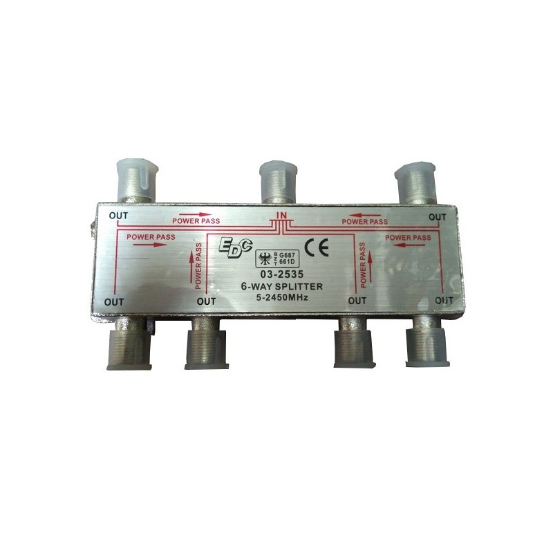 Distribuidor 6 Sal. (Splitter)