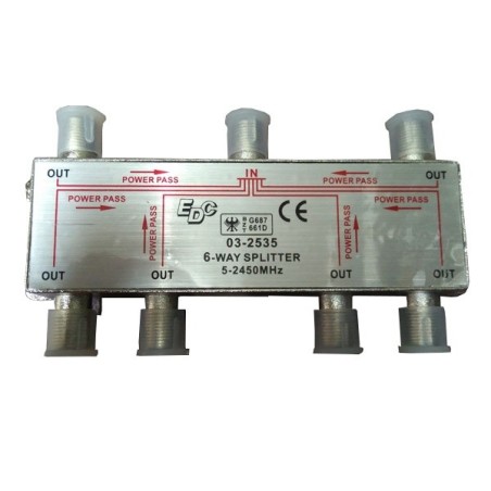 Distribuidor 6 Sal. (Splitter)
