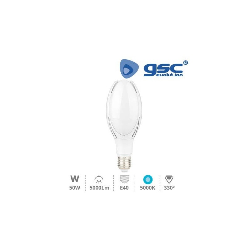 BOMBILLA LED BOLO INDUSTRIAL E40 50w 5000K