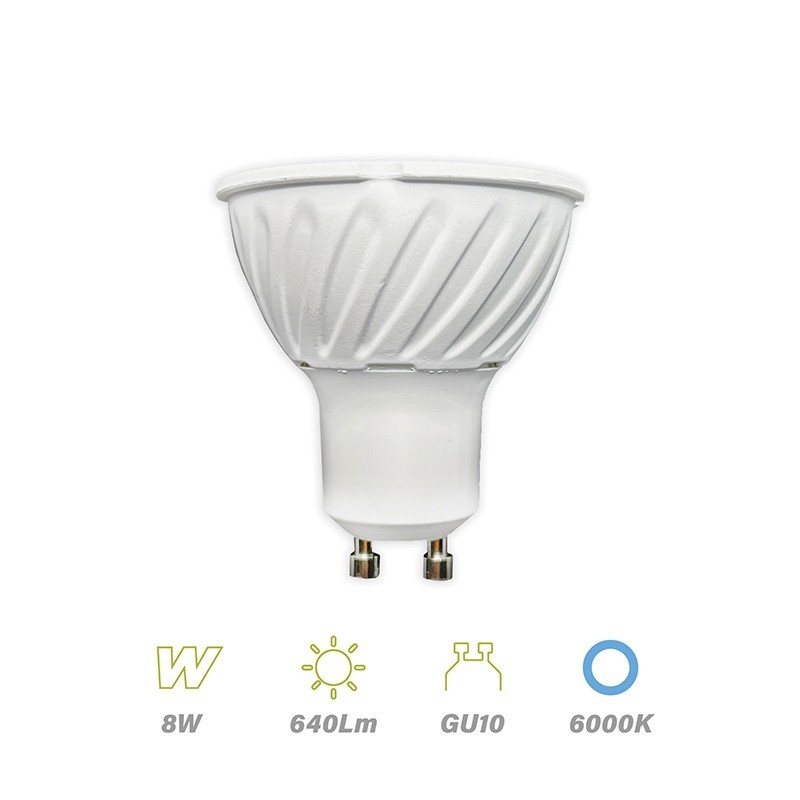 Dicro Led GU10 8w 6000ºK