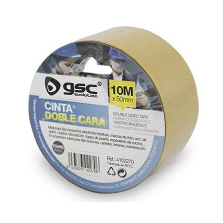 Cinta Doble Cara 10Mts.x50mm