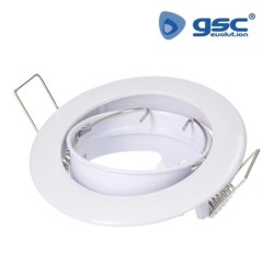 Aro de empotrar basculante Blanco