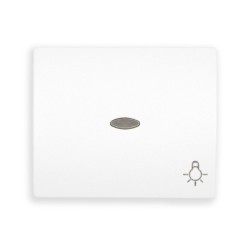 Tecla con Visor Bombilla Blanca BJC Iris