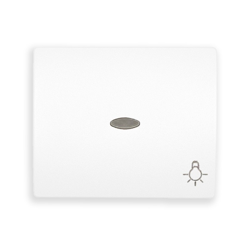 Tecla con Visor Bombilla Blanca BJC Iris