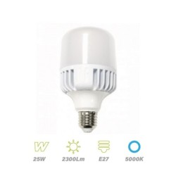 BOMB. T-BULB 25-30-40w 5000ºK E27