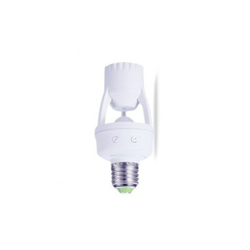 Portalámparas c/Sensor Movimiento E27