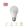 Bombilla E27 LED 12 Voltios AC-DC 10w 810Lm Luz cálida