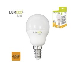 Esférica Led 5w  E14 400Lm LUZ CALIDA