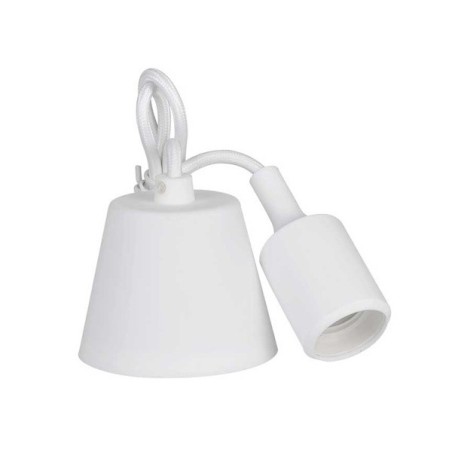 Colgante Silicona Blanco E27