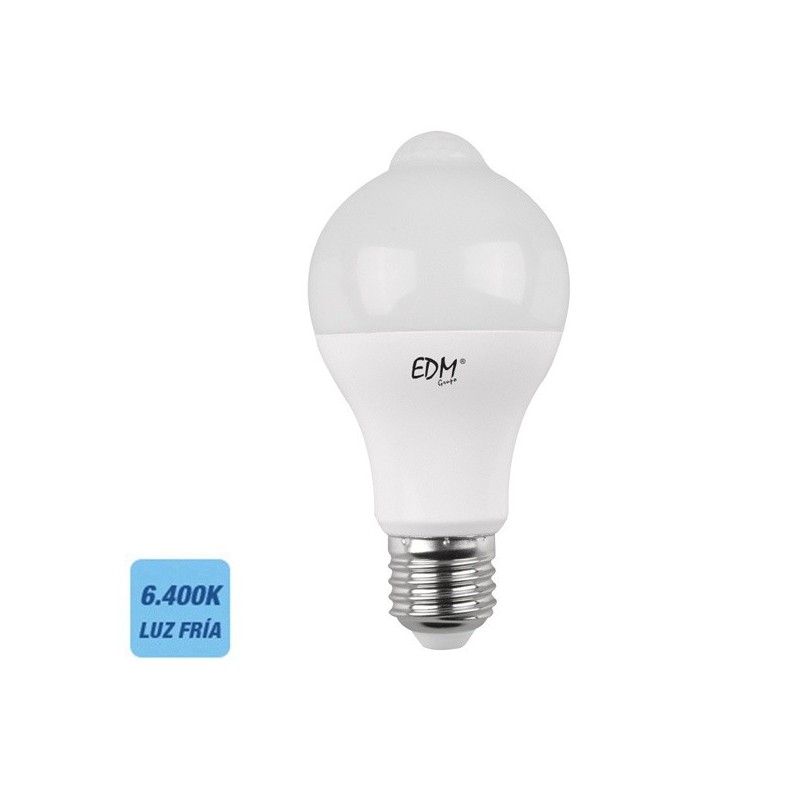 Bombilla LED Sensor Crepuscular y Presencia
