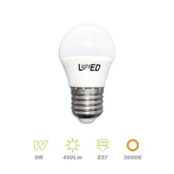 Bombilla LED E27 5w 3000K