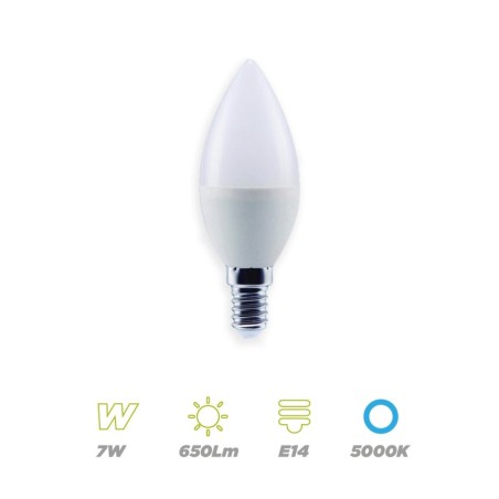 Vela Led 7w 650lm E14 LightED 62295