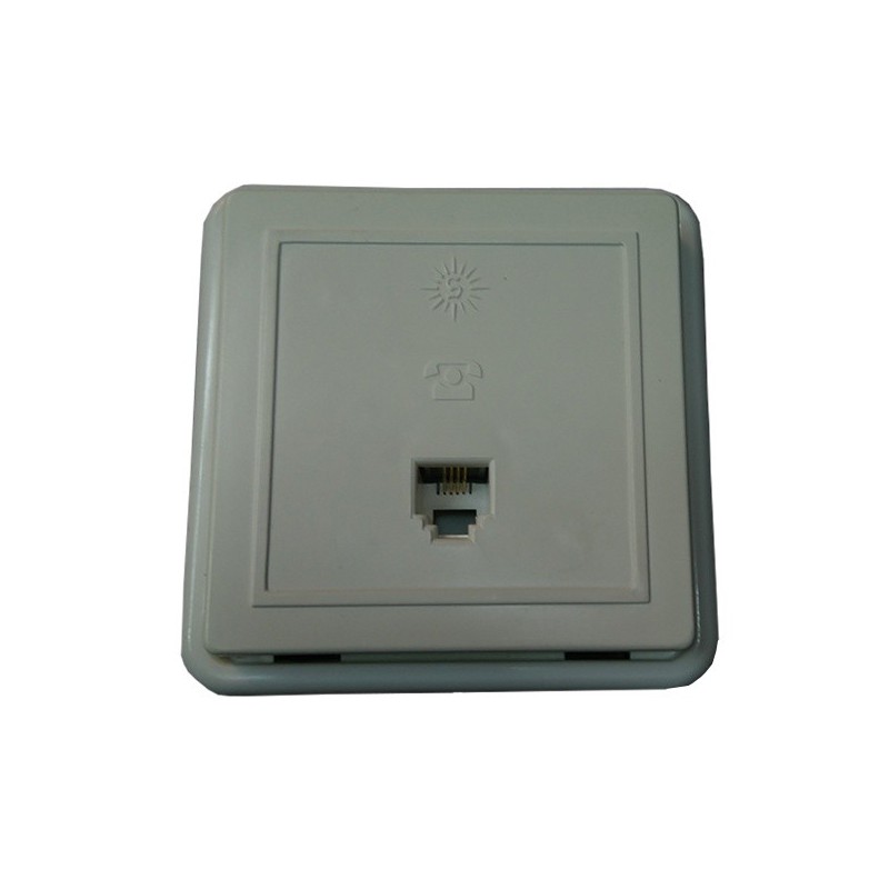 Toma Teléfono 4 Vias Supf.