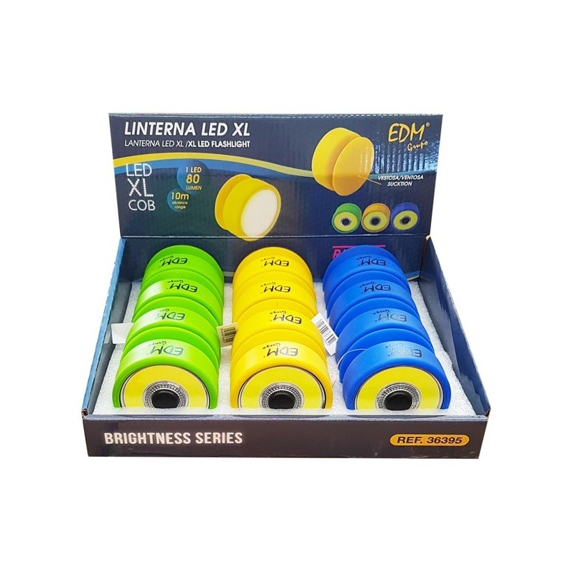 Linterna Led XL Redonda 80Lm