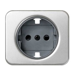 Tapa Schuko 6 Colores