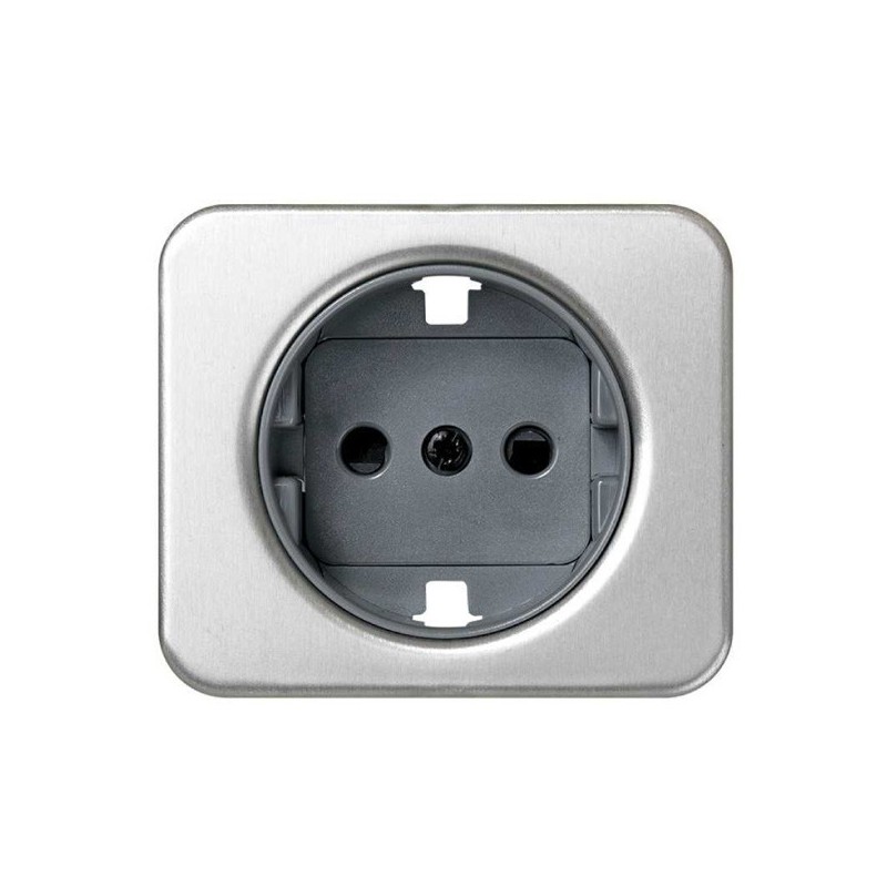 Tapa Schuko 6 Colores