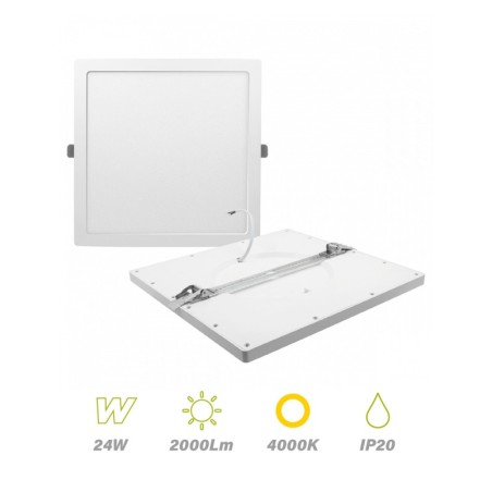 Downlight LED Superfice MONET SQUARE 24w 4000K
