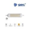 Bombilla LED R7s 118mm 10w 2700K Regulable