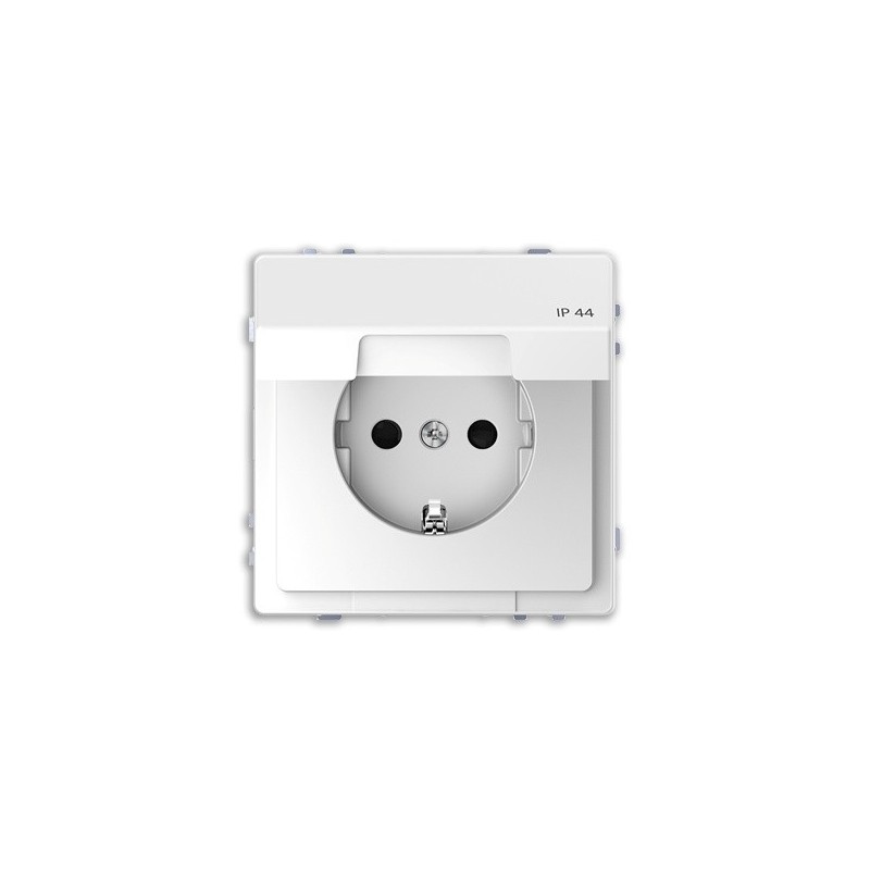 Tecla Schuko IP44 completo con tapa D-Life