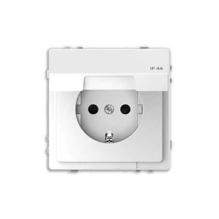 Tecla Schuko IP44 completo con tapa D-Life