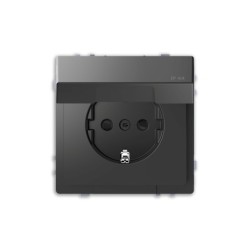 Tecla Schuko IP44 completo con tapa D-Life 2