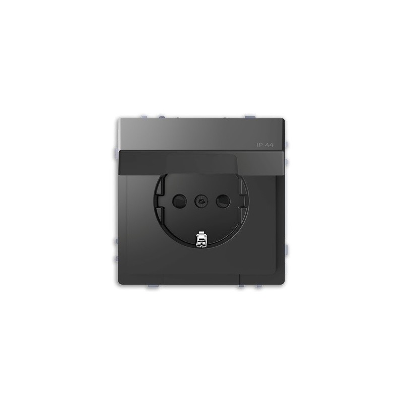 Tecla Schuko IP44 completo con tapa D-Life