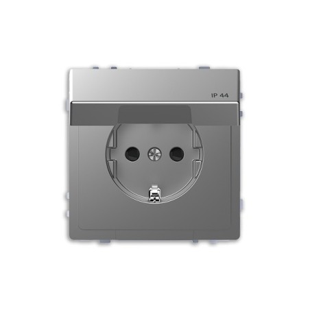 Tecla Schuko IP44 completo con tapa D-Life